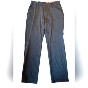 Under Armour Charcoal Grey Men's Flex Waist Active Pants Loose Fit 36/32 Golf